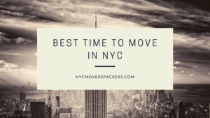 Best time to move in NYC