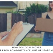 How do Local Moves differ from Long-Distance, Out of State Moves?