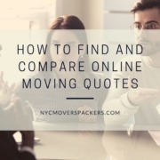 How to Find and Compare Online Moving Quotes