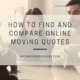 How to Find and Compare Online Moving Quotes